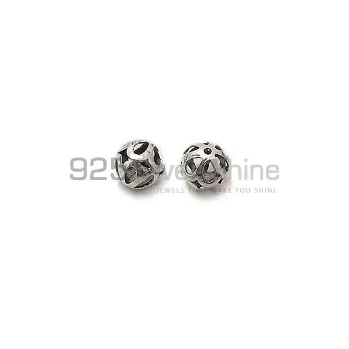 925 Sterling Silver Wholesale Filigree Rondell Beads. 8.2x8.2mm Sold per pkg of 10-925SFB101