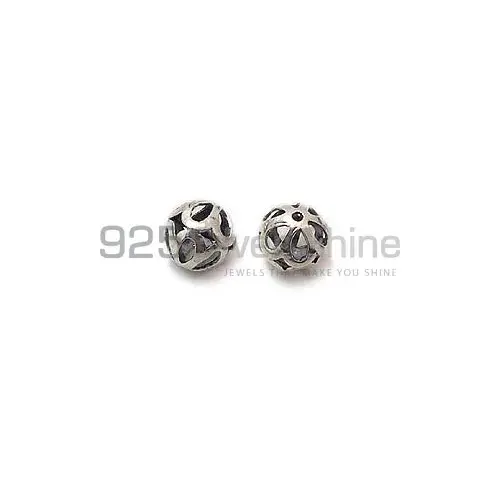 925 Sterling Silver Filigree Rondell Beads. 8.2x8.2mm Sold per pkg of 10-925SFB101