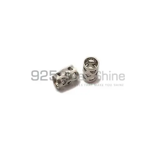 925 Sterling Silver Wholesale Filigree Tube Beads. 13.3x7mm Sold per pkg of 10-925SFB112