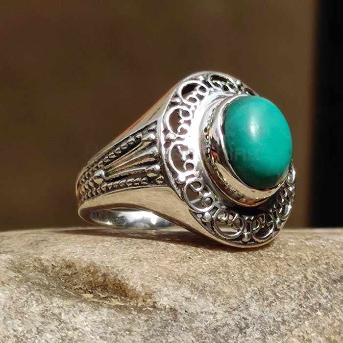 925 Sterling Silver Ring In Turquoise Gemstone SSR59
