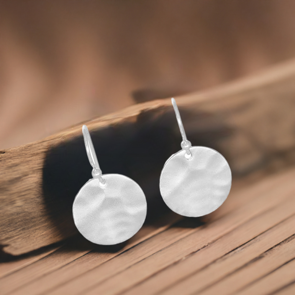 925 Sterling Silver Earrings In Semi Precious Plain Gemstone 925SE1853