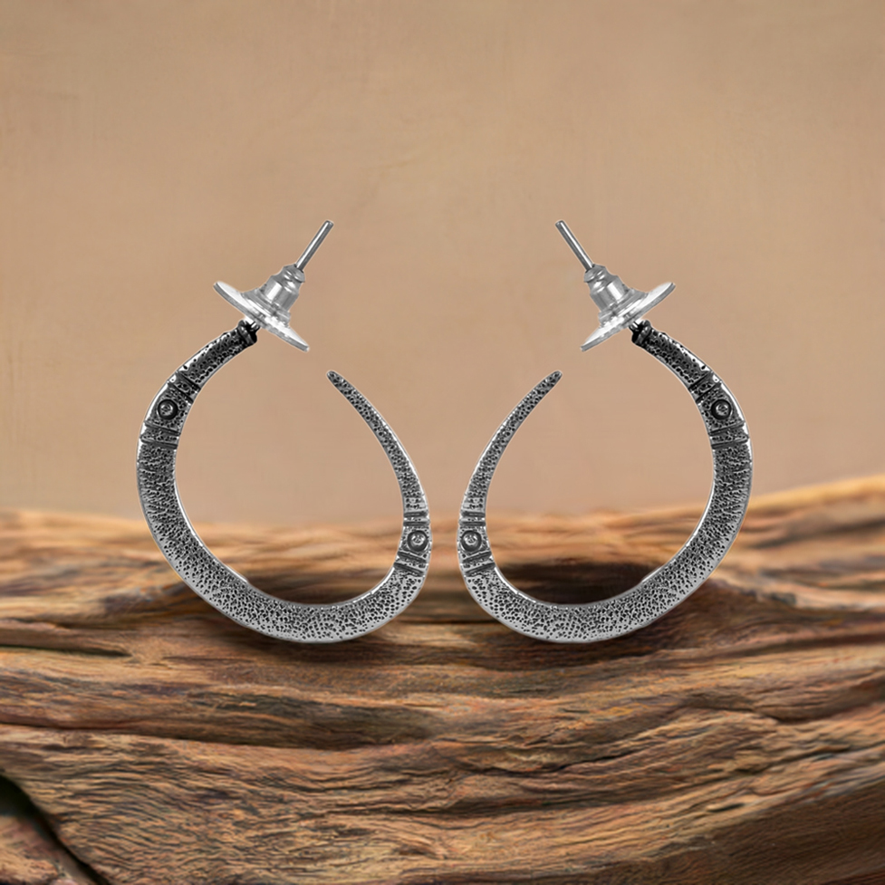 925 Sterling Silver Earrings 925SE287_0