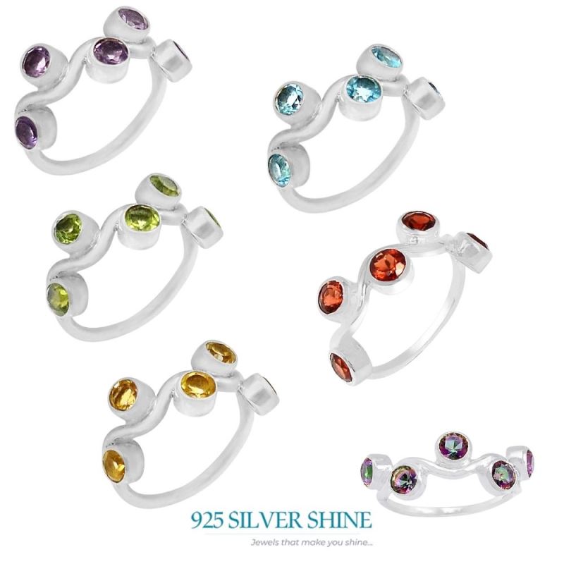 Amethyst Gemstone Ring In 925 Silver 925SR070-5_1