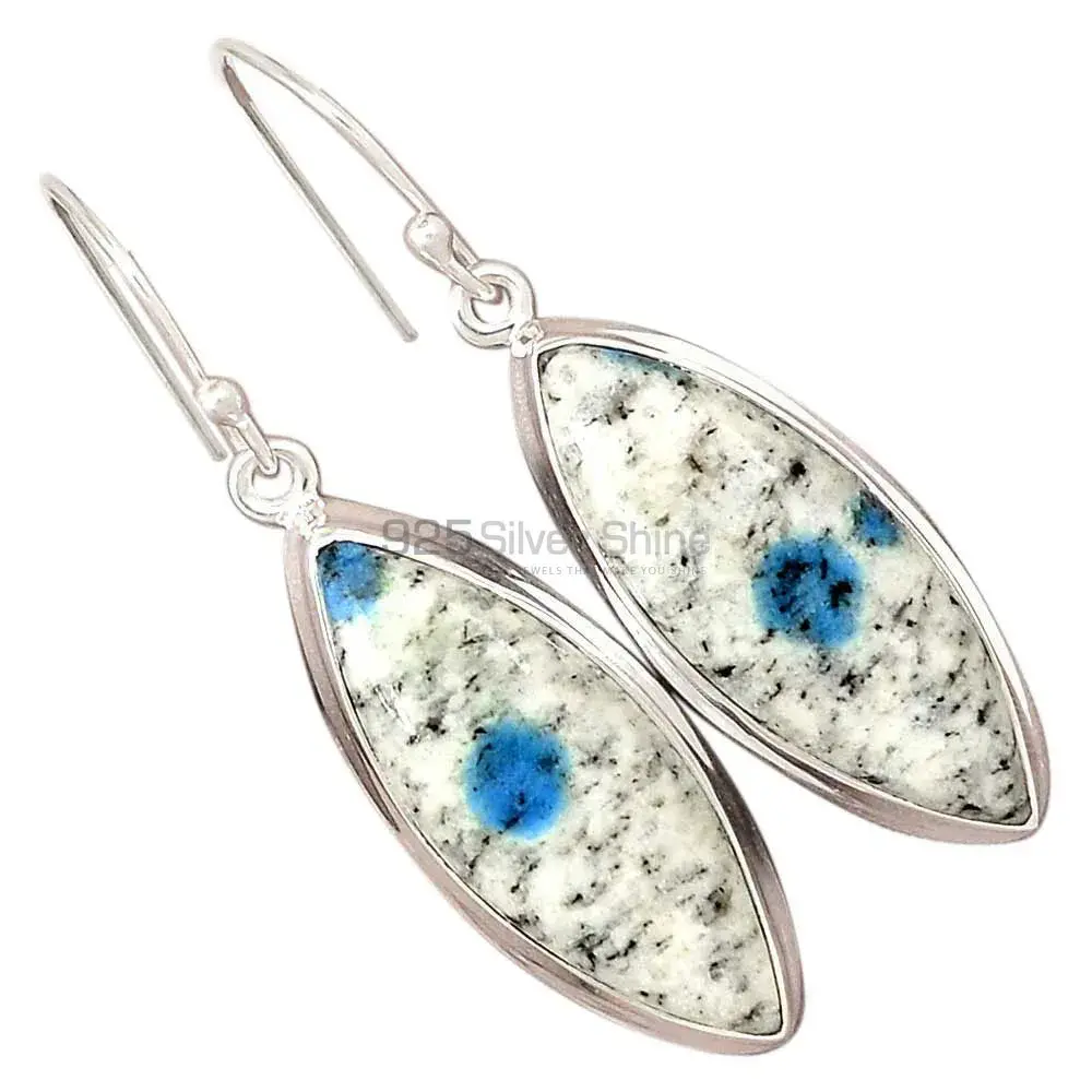 Affordable 925 Sterling Silver Earrings In K2 Gemstone Jewelry 925SE2229_1