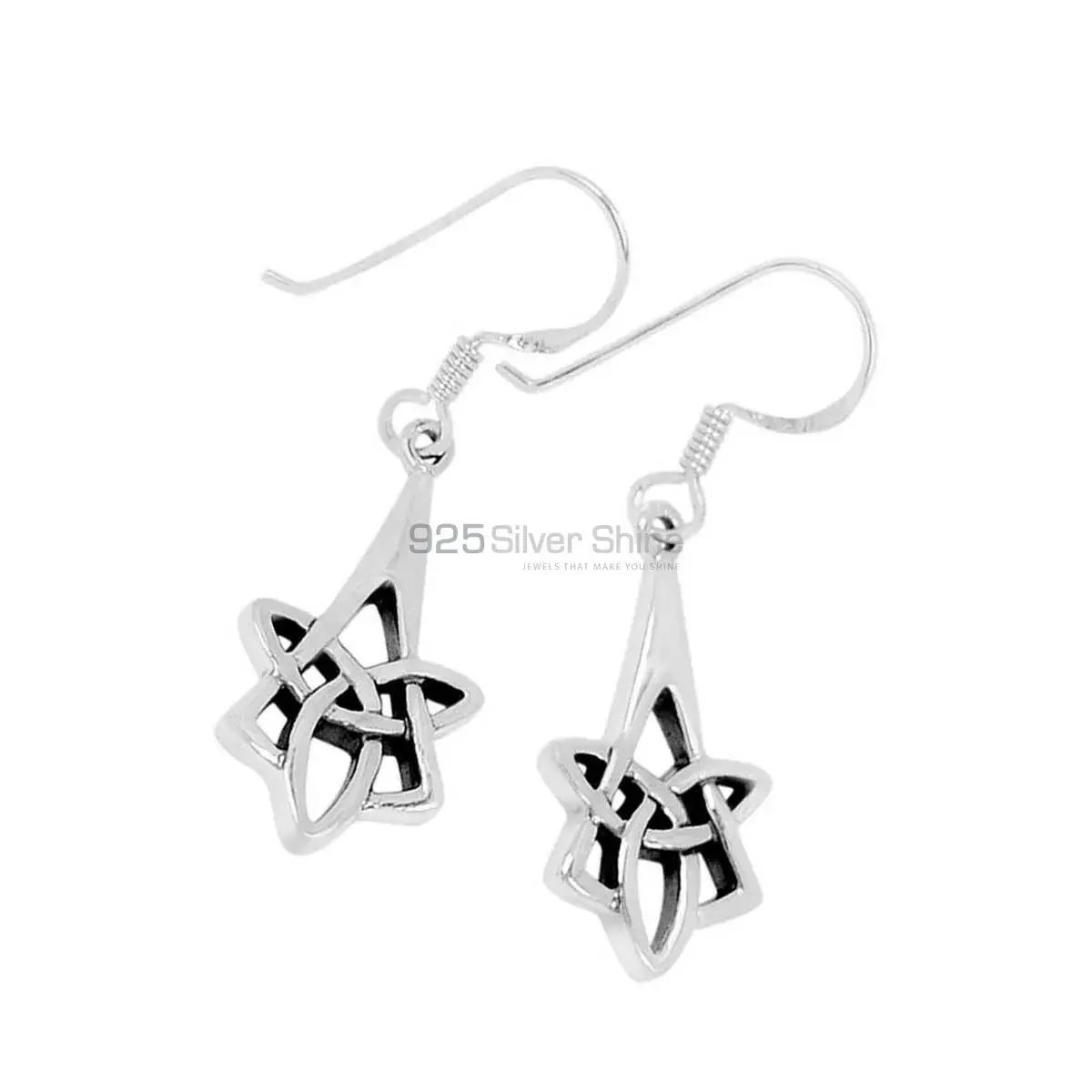Affordable 925 Sterling Silver Earrings Wholesaler 925SE2873_2