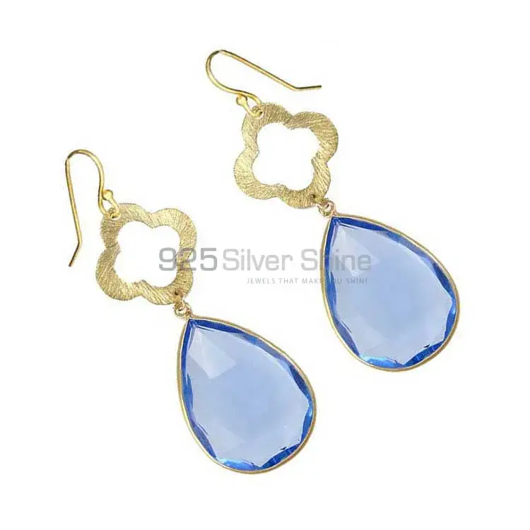 Affordable 925 Sterling Silver Earrings Wholesaler In Iolite Gemstone Jewelry 925SE1901_2