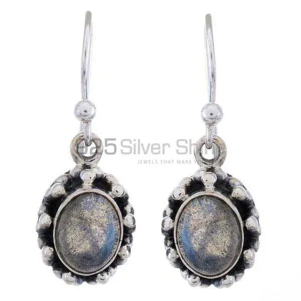 925 Sterling Silver Earrings In Labradorite Gemstone Jewelry 925SE1226_0