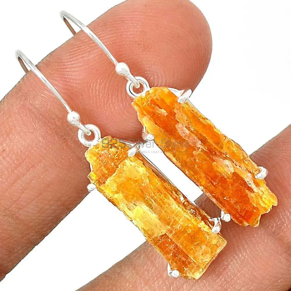 Affordable 925 Sterling Silver Handmade Earrings Exporters In Honey Opal Gemstone Jewelry 925SE2328_0