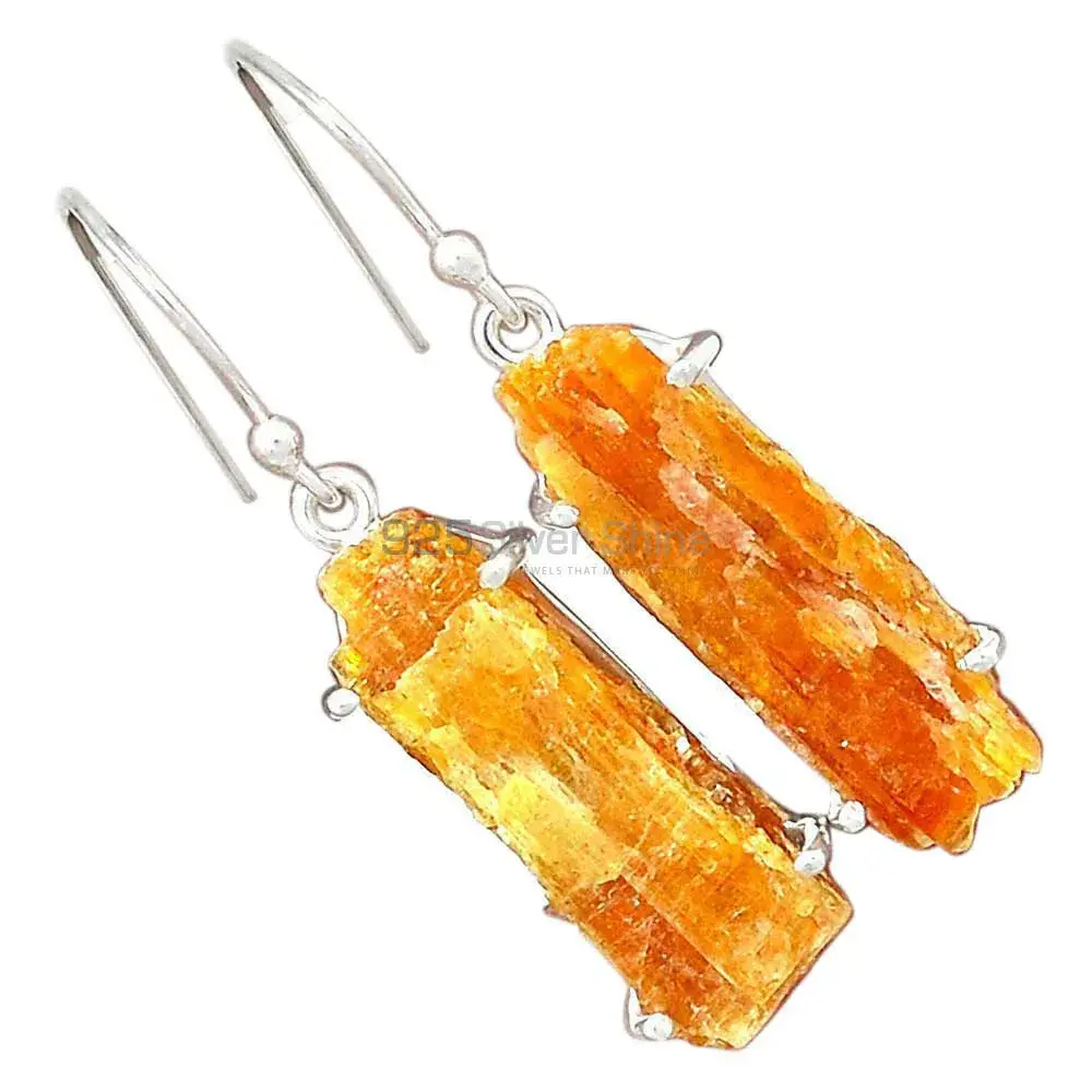 Affordable 925 Sterling Silver Handmade Earrings Exporters In Honey Opal Gemstone Jewelry 925SE2328_1