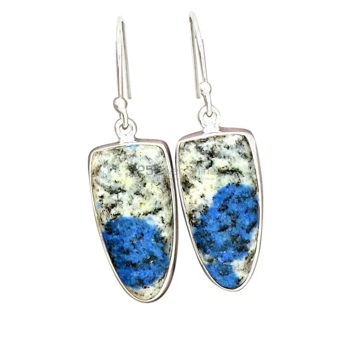 925 Sterling Silver Handmade Earrings In K2 Gemstone Jewelry 925SE2234_1