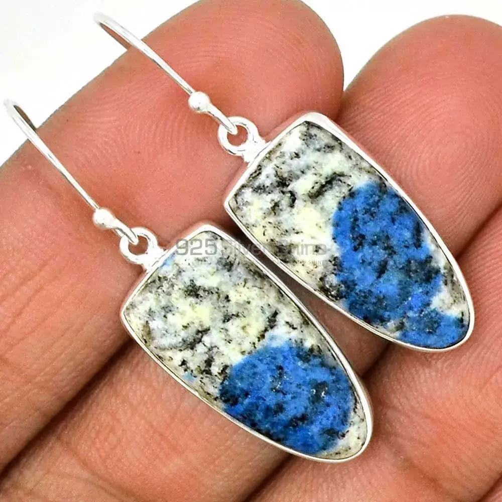 925 Sterling Silver Handmade Earrings In K2 Gemstone Jewelry 925SE2234_2