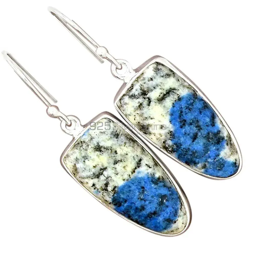 Affordable 925 Sterling Silver Handmade Earrings Manufacturer In K2 Gemstone Jewelry 925SE2234_1