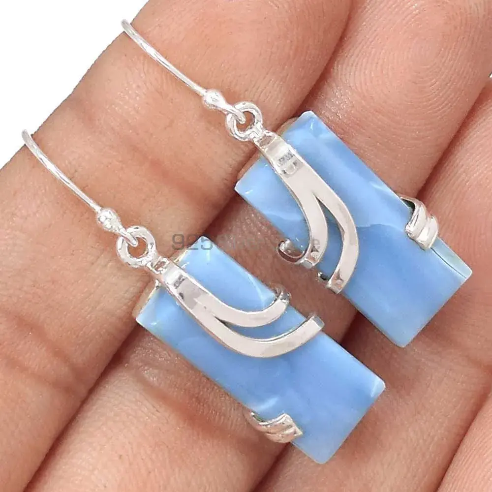 925 Sterling Silver Handmade Earrings In Agate Gemstone Jewelry 925SE2086_1