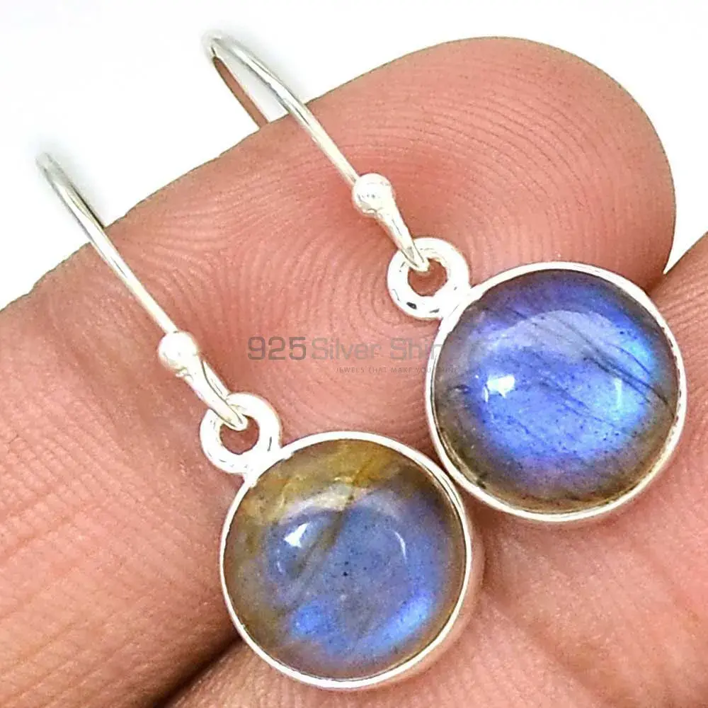 925 Sterling Silver Handmade Earrings In Labradorite Gemstone Jewelry 925SE2244_1