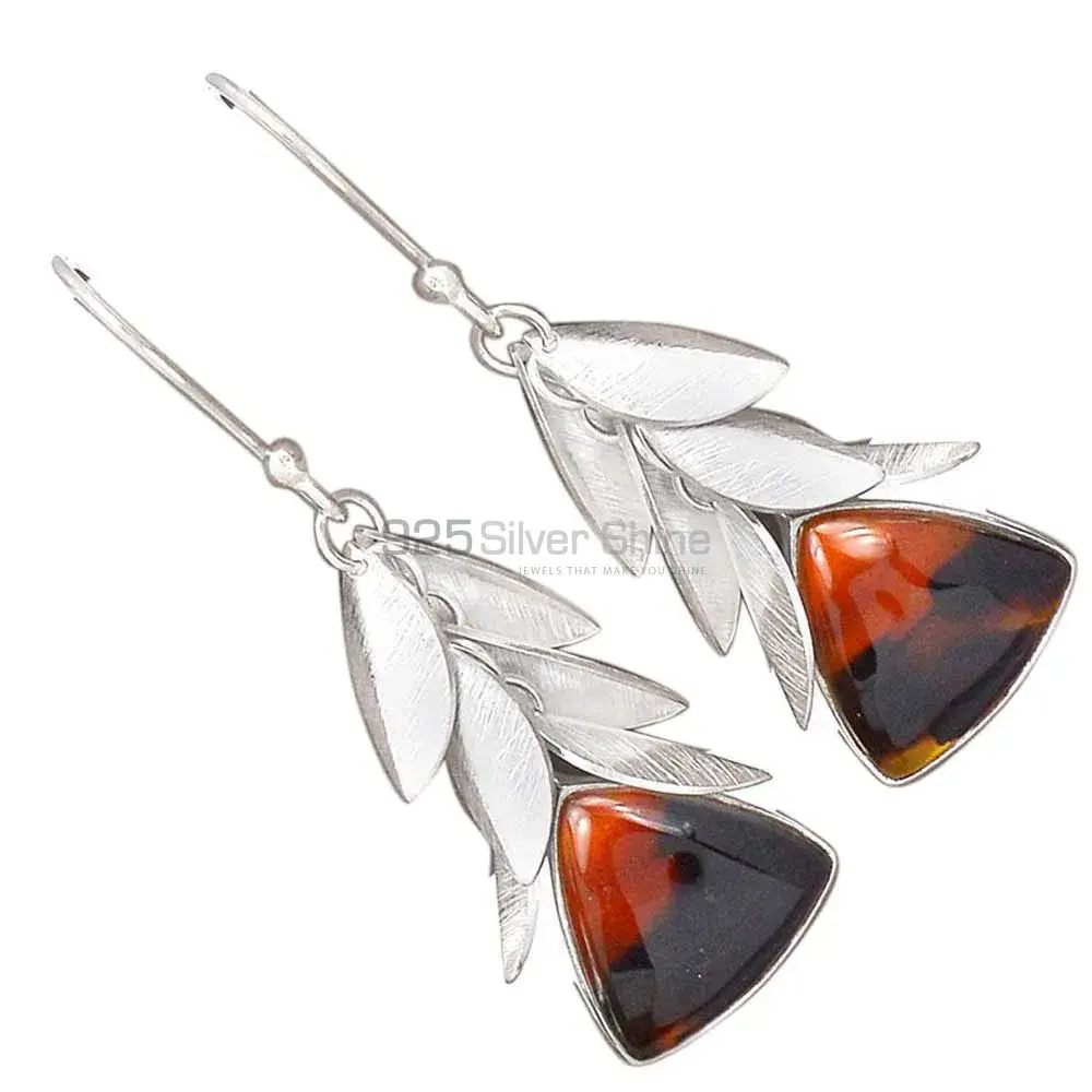 925 Sterling Silver Handmade Earrings In Sonora Sunset Gemstone Jewelry 925SE3036_1