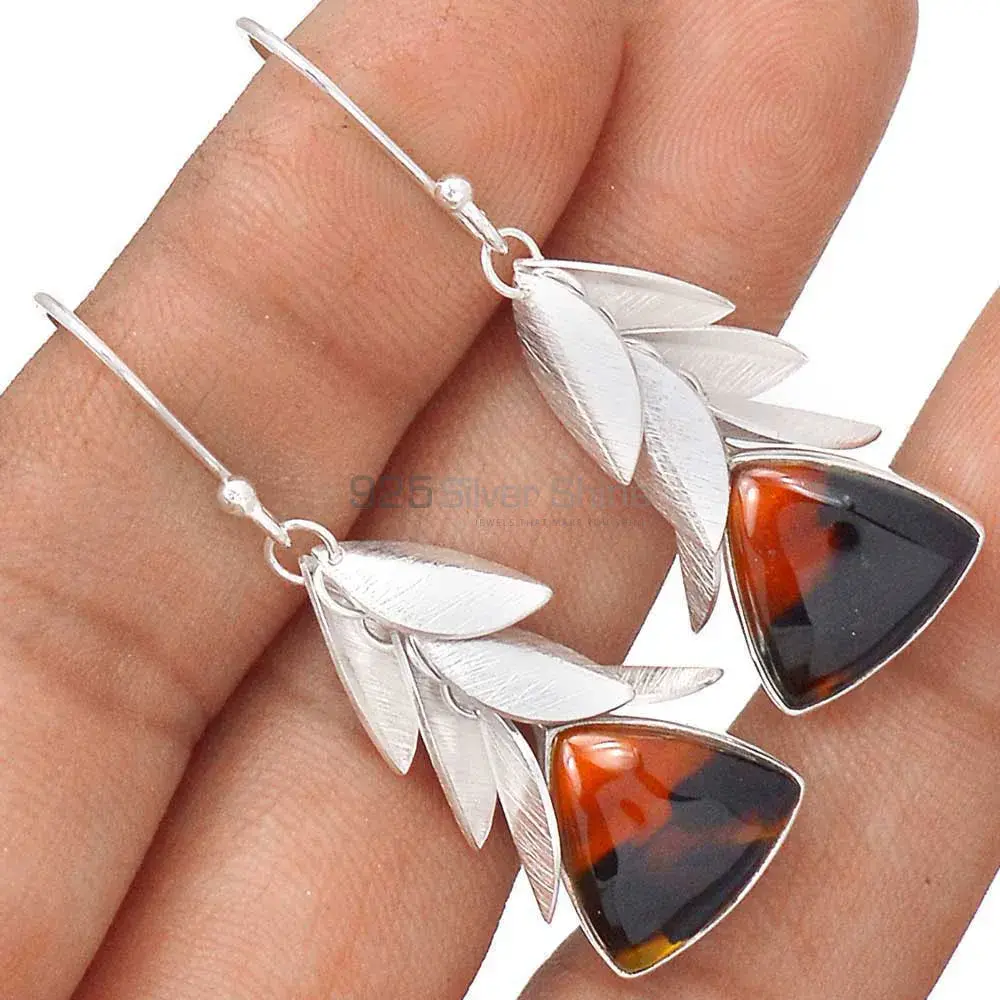 925 Sterling Silver Handmade Earrings In Sonora Sunset Gemstone Jewelry 925SE3036_2
