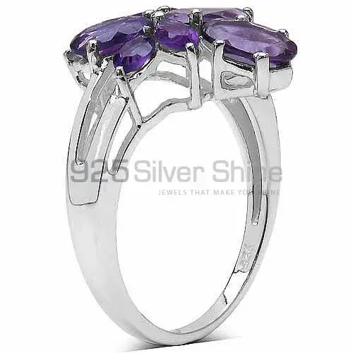 Affordable 925 Sterling Silver Handmade Rings Exporters In Amethyst Gemstone Jewelry 925SR3266_0