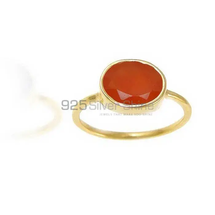 Affordable 925 Sterling Silver Handmade Rings Exporters In Carnelian Gemstone Jewelry 925SR3818_3