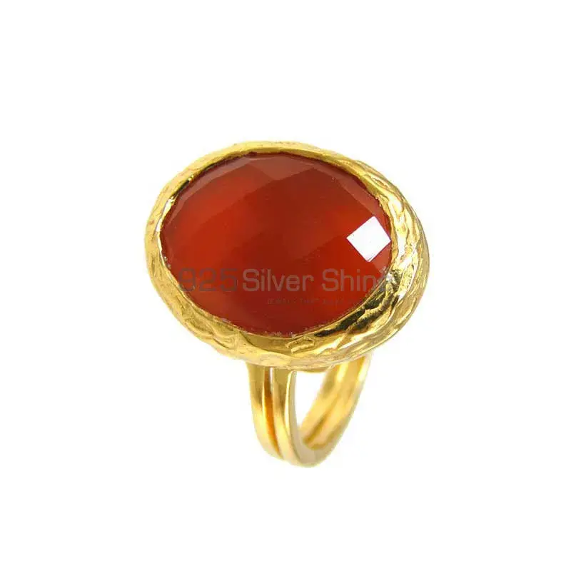 Affordable 925 Sterling Silver Handmade Rings Exporters In Carnelian Gemstone Jewelry 925SR3818_5