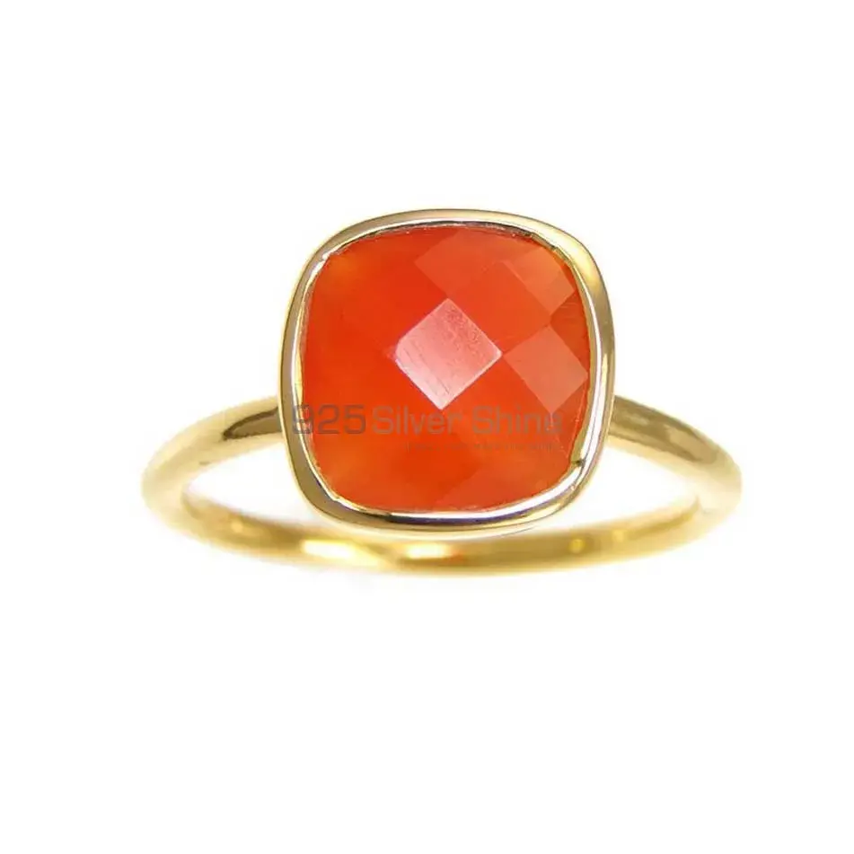 Affordable 925 Sterling Silver Handmade Rings Exporters In Carnelian Gemstone Jewelry 925SR3818_6