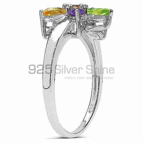 Affordable 925 Sterling Silver Handmade Rings Exporters In Multi Gemstone Jewelry 925SR3345_0