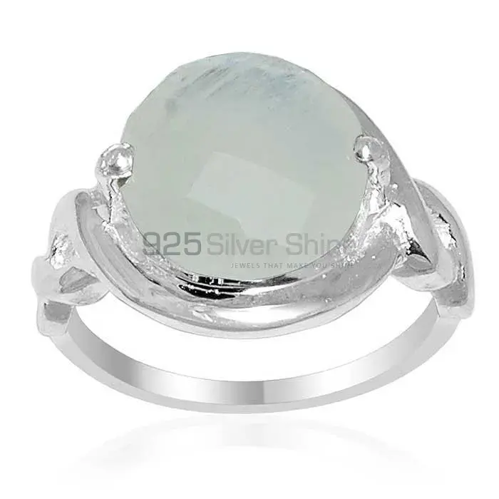 925 Sterling Silver Handmade Rings In Rainbow Moonstone Jewelry 925SR1595