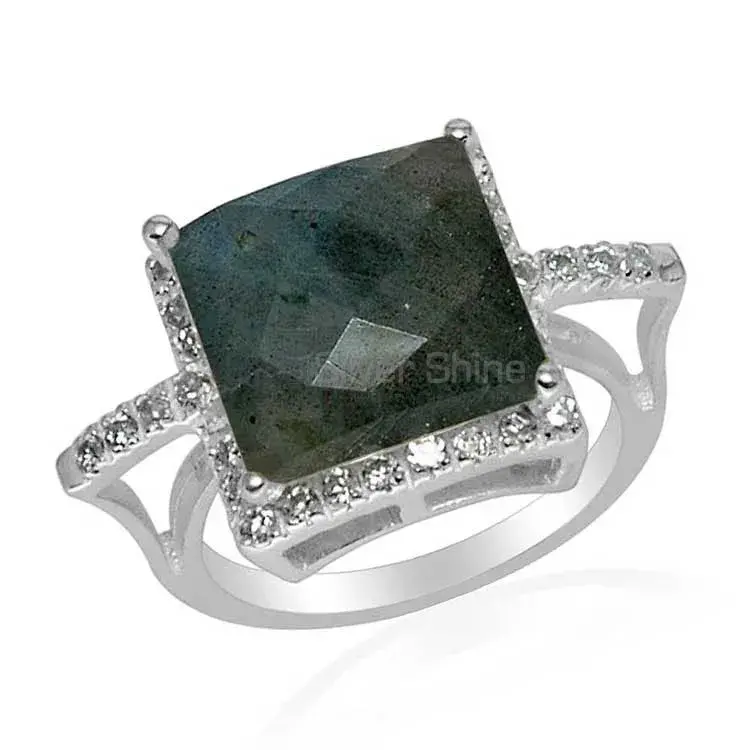 925 Sterling Silver Handmade Rings In Labradorite Gemstone Jewelry 925SR1501_1