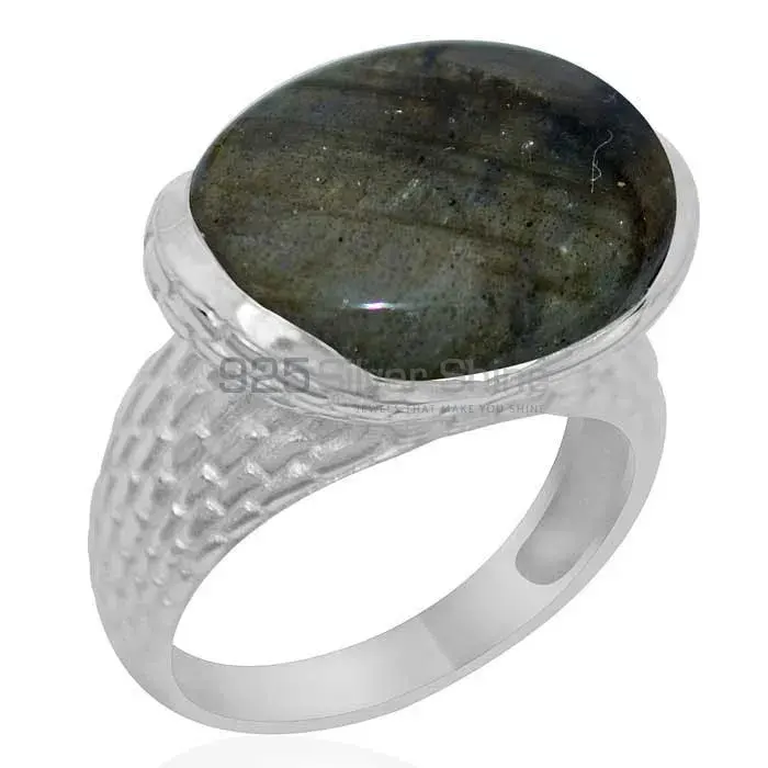 Affordable 925 Sterling Silver Handmade Rings Manufacturer In Labradorite Gemstone Jewelry 925SR1884