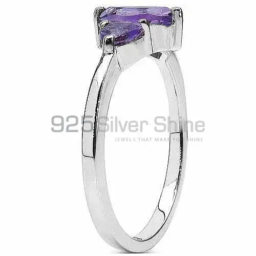 Affordable 925 Sterling Silver Handmade Rings Suppliers In Amethyst Gemstone Jewelry 925SR3088_0