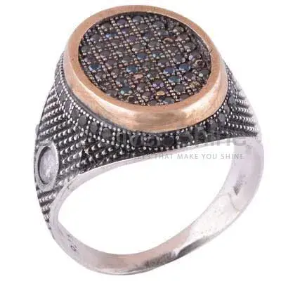 925 Sterling Silver Handmade Rings In Black Onyx Gemstone Jewelry 925SR4007