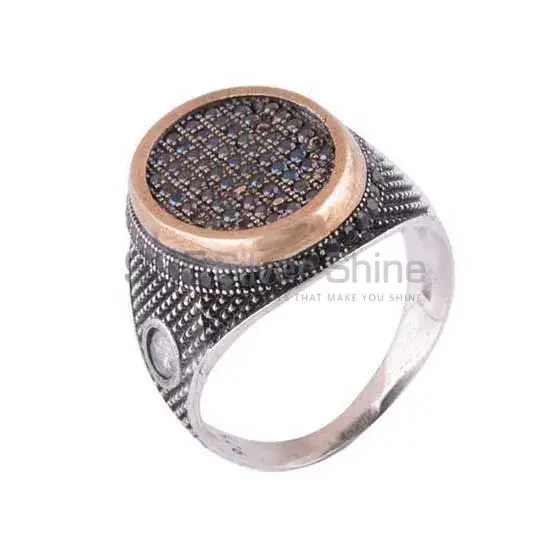 925 Sterling Silver Handmade Rings In Black Onyx Gemstone Jewelry 925SR4007_0