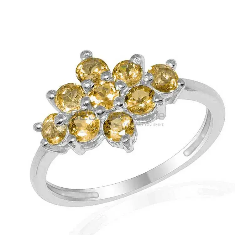 Affordable 925 Sterling Silver Handmade Rings Suppliers In Citrine Gemstone Jewelry 925SR1669_0