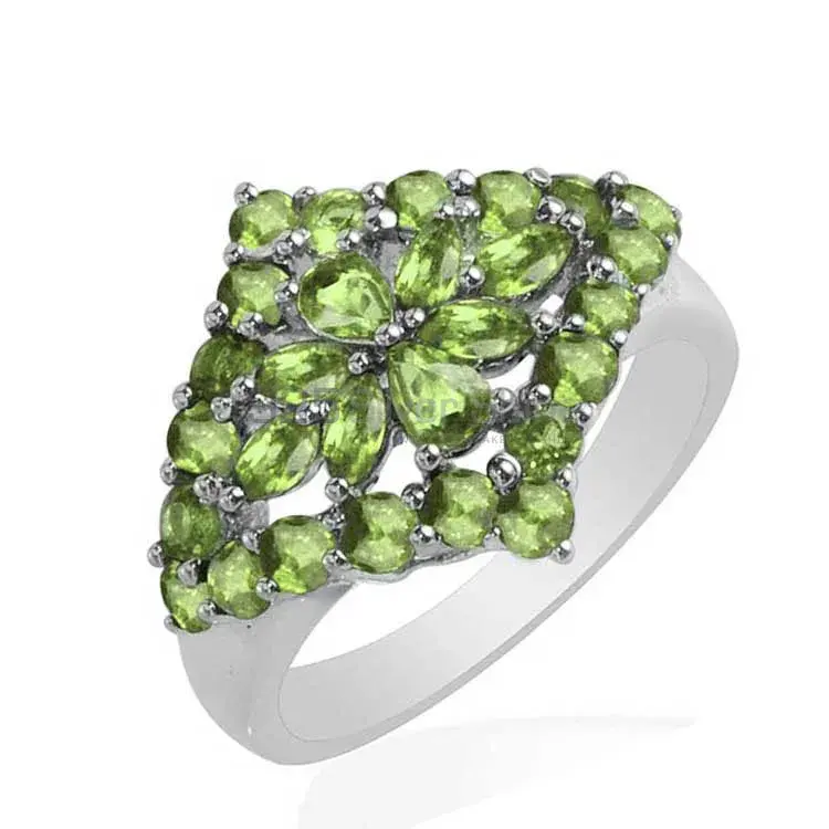 Affordable 925 Sterling Silver Handmade Rings Suppliers In Peridot Gemstone Jewelry 925SR1748_0