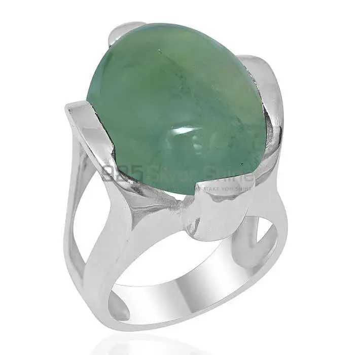925 Sterling Silver Handmade Rings In Prehnite Gemstone Jewelry 925SR1894_0