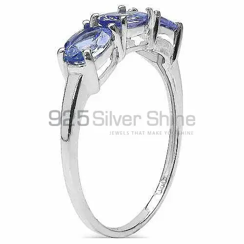 925 Sterling Silver Handmade Rings In Tanzanite Gemstone Jewelry 925SR3261_1