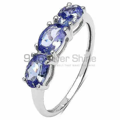 925 Sterling Silver Handmade Rings In Tanzanite Gemstone Jewelry 925SR3261_2