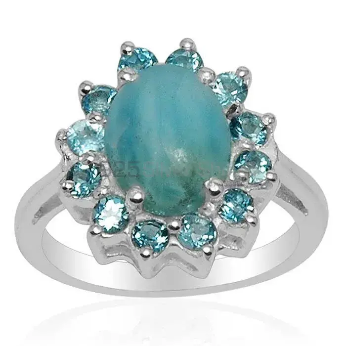 925 Sterling Silver Rings In Multi Gemstone Jewelry 925SR1496_0