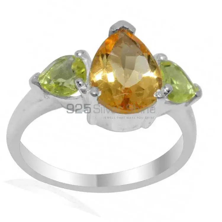 925 Sterling Silver Rings In Multi Gemstone Jewelry 925SR2037_1