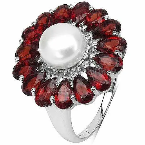 Affordable 925 Sterling Silver Rings In Multi Gemstone Jewelry 925SR3073_1