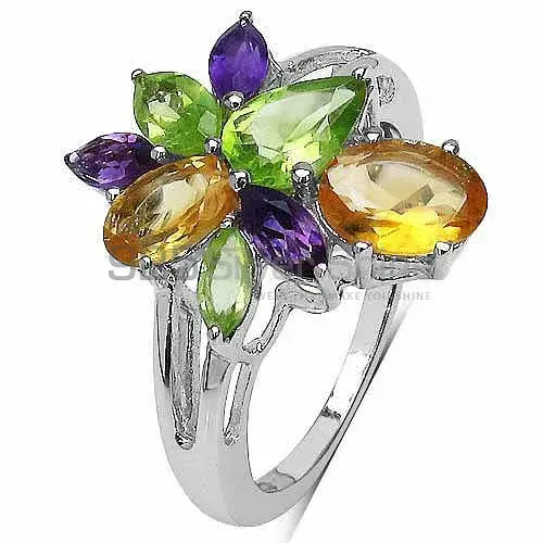 Affordable 925 Sterling Silver Rings In Multi Gemstone Jewelry 925SR3325_0