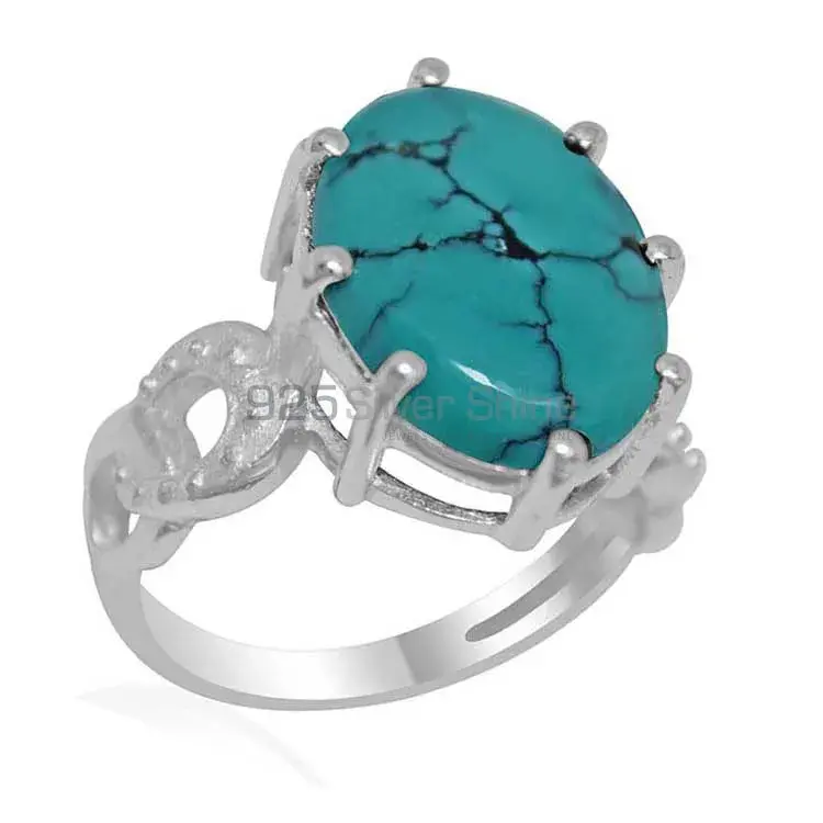 Affordable 925 Sterling Silver Rings In Turquoise Gemstone Jewelry 925SR1879_0