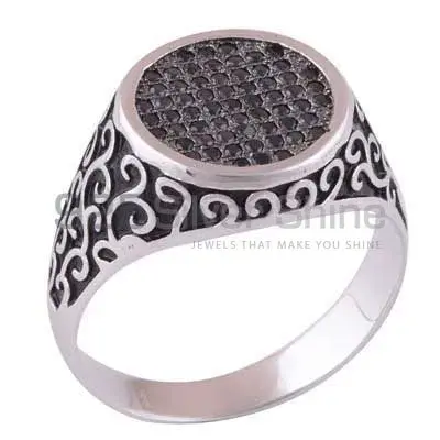 925 Sterling Silver Rings In Smoky Quartz Gemstone Jewelry 925SR4002_0