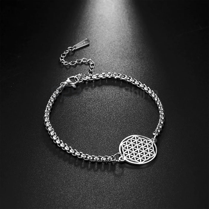 Affordable Geometric Bracelet In Sterling Silver GMMB280