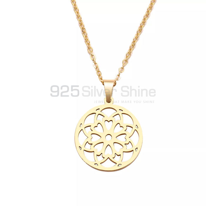 Geometric Necklace In Sterling Silver GMMN294