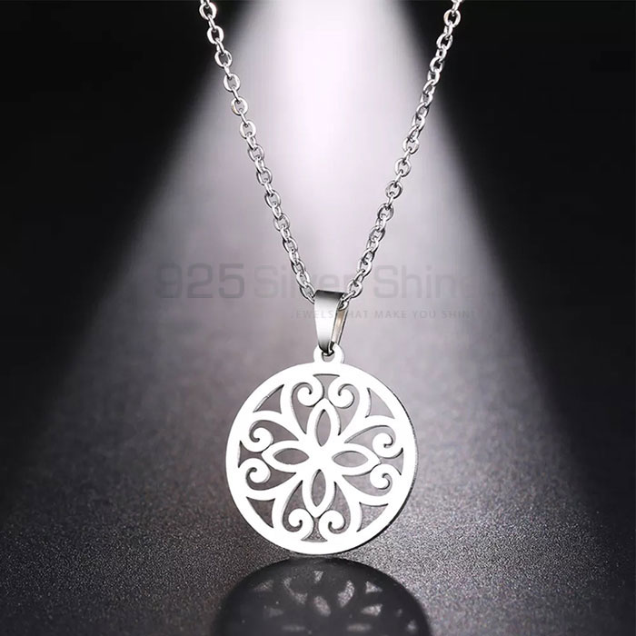 Geometric Necklace In Sterling Silver GMMN294_0