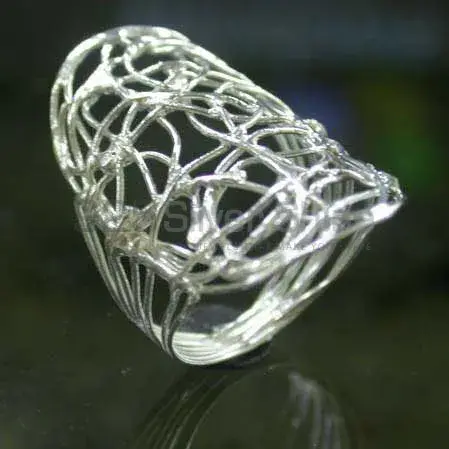 Plain 925 Silver Rings Jewelry 925SR2503_0