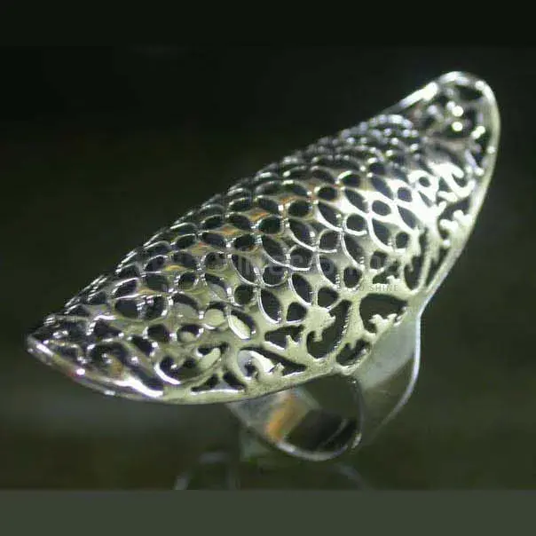 Plain Silver Rings Jewelry 925SR2536_1