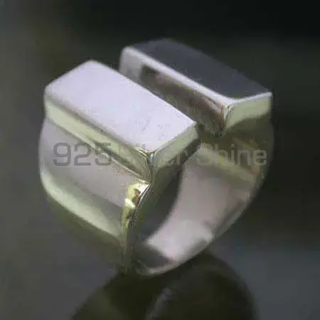 Affordable Plain Sterling Silver Rings Jewelry 925SR2470