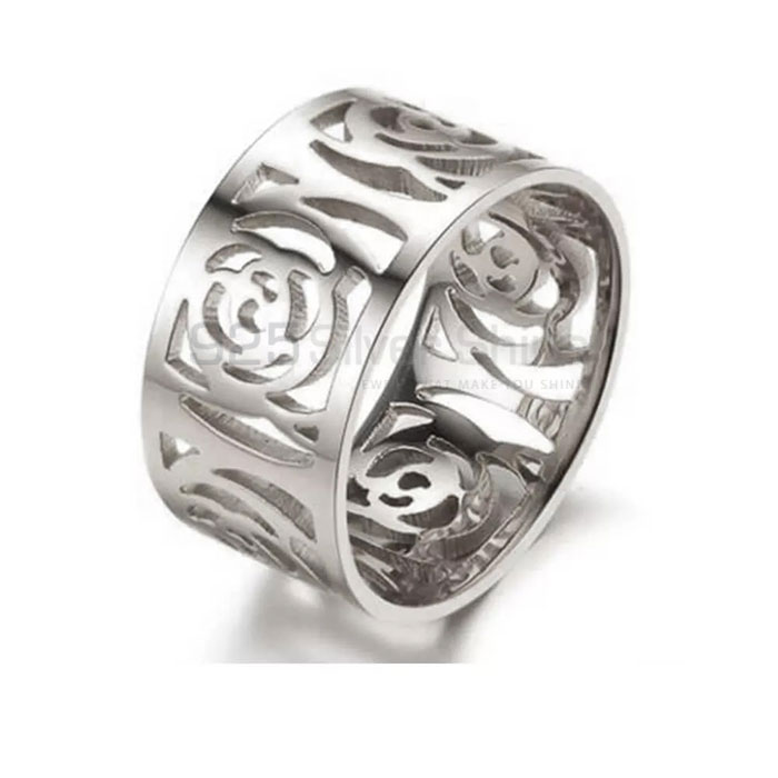 Affordable Sterling Silver Flower Ring For Women's FWMR241