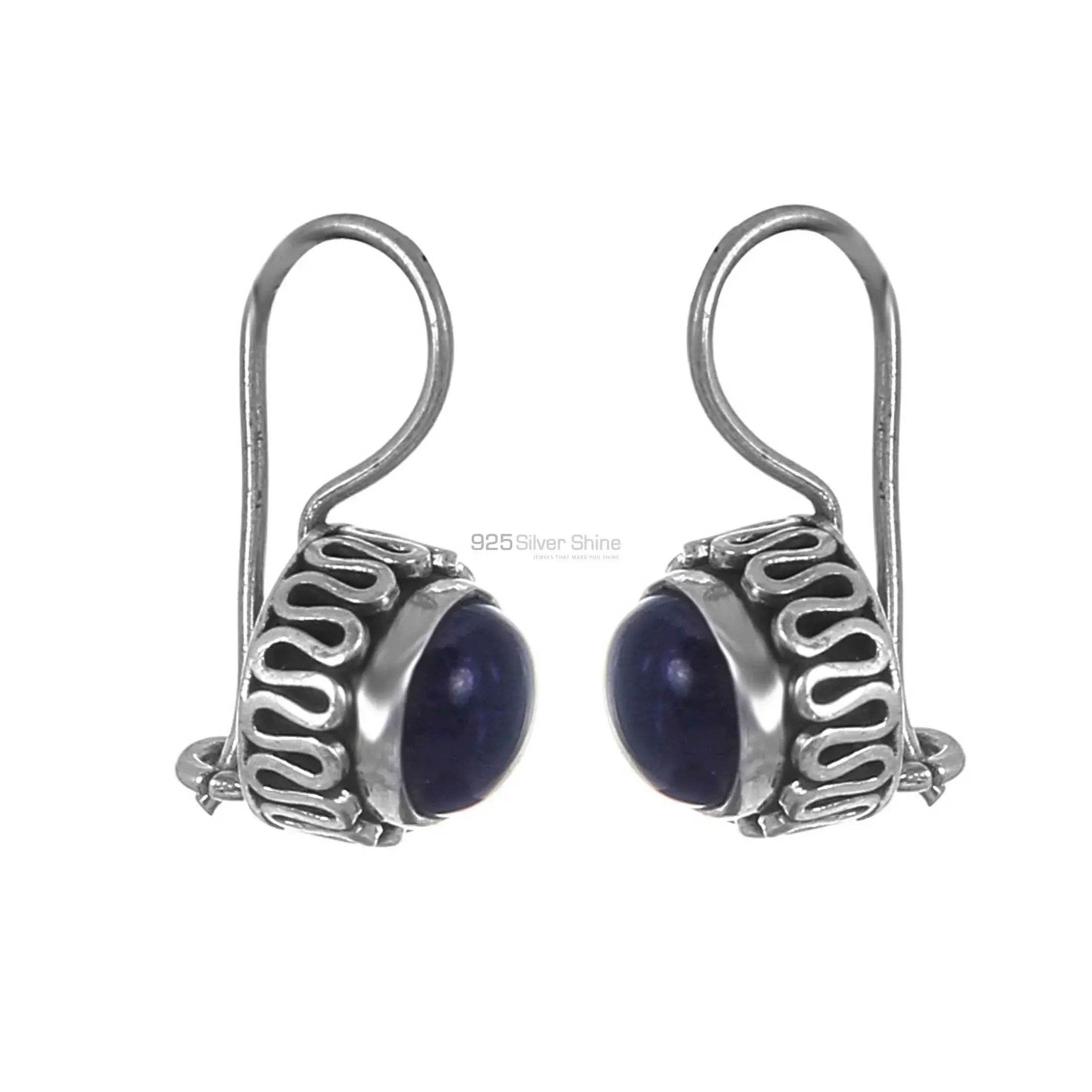 Amethyst Gemstone Earrings In Silver earring 925SE208_2